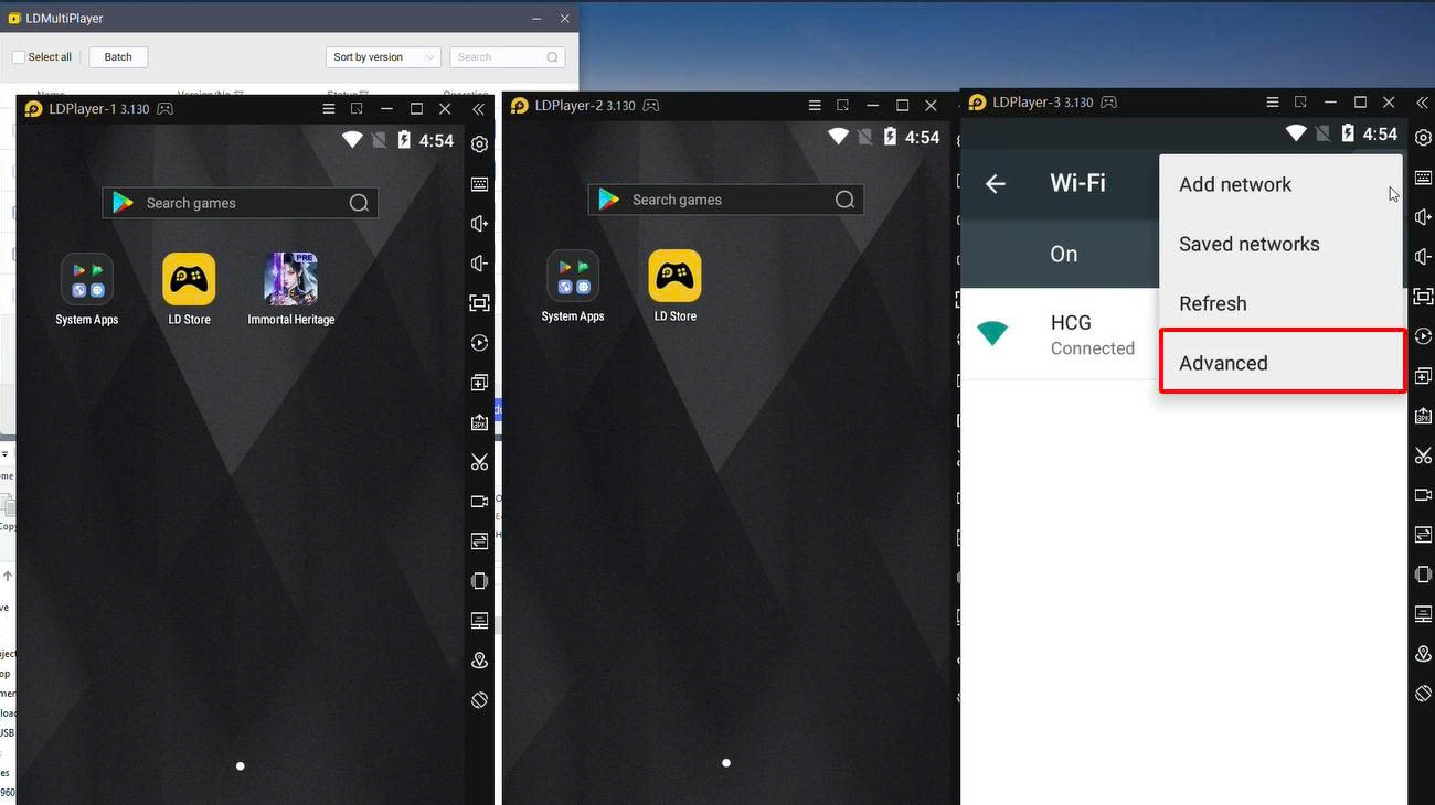 Proxy WiFi Trên Giả Lập Android